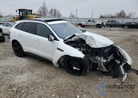 2020 Jaguar F-Pace Premium from USA, damaged, VIN SADCJ2FX1LA652865